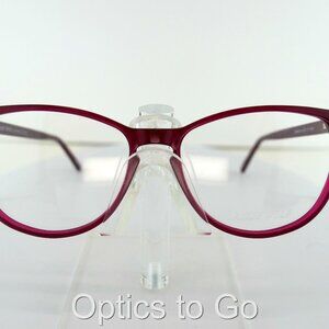 ANDY WOLF 5066  COL:E (  BERRY)  53-11-140 Eyeglass Frames